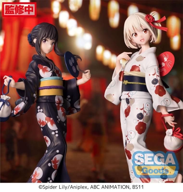 Lycoris Recoil Luminasta PVC Statue Takina Inoue Going out in a yukata 19 cm 5