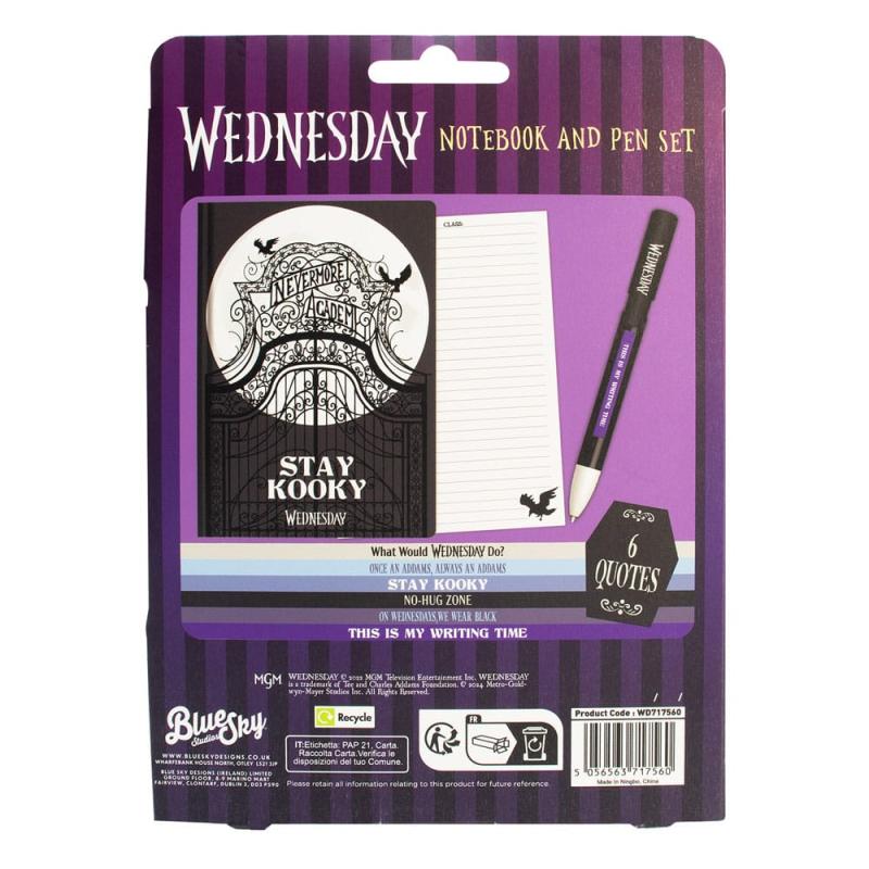 Wednesday Notebook Gift Set 2