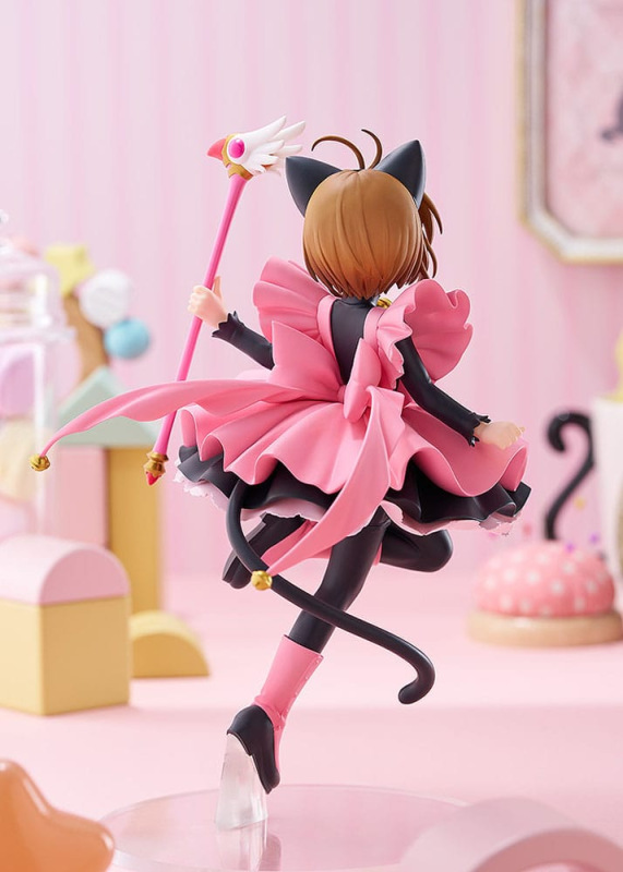 Cardcaptor Sakura Pop Up Parade PVC Statue Sakura Kinomoto: Black Cat Costume Ver. L Size 22 cm 4