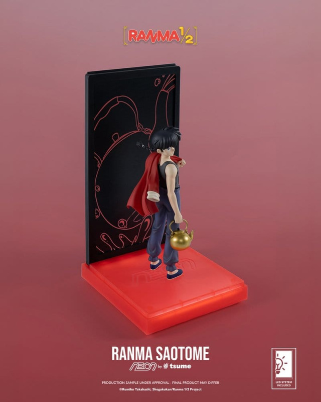 Ranma Neon Figure 1/9 Ranma Saotome Boy 20 cm 8