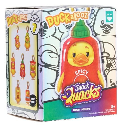 Duckalooz Happy Haul Clip-On Blind Box Plush Snack Quack (8) 1