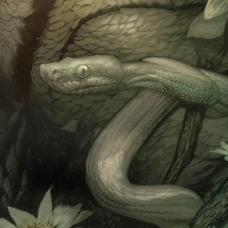 The Creature from the Black Lagoon Art Print Creature from the Black Lagoon by Dan Quintana 61 x 41 3