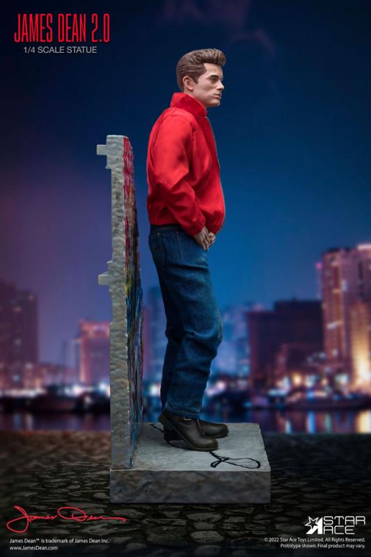James Dean: James Dean 2.0 1/4 Superb My Favourite Legend Series Statue - Star Ace Toys