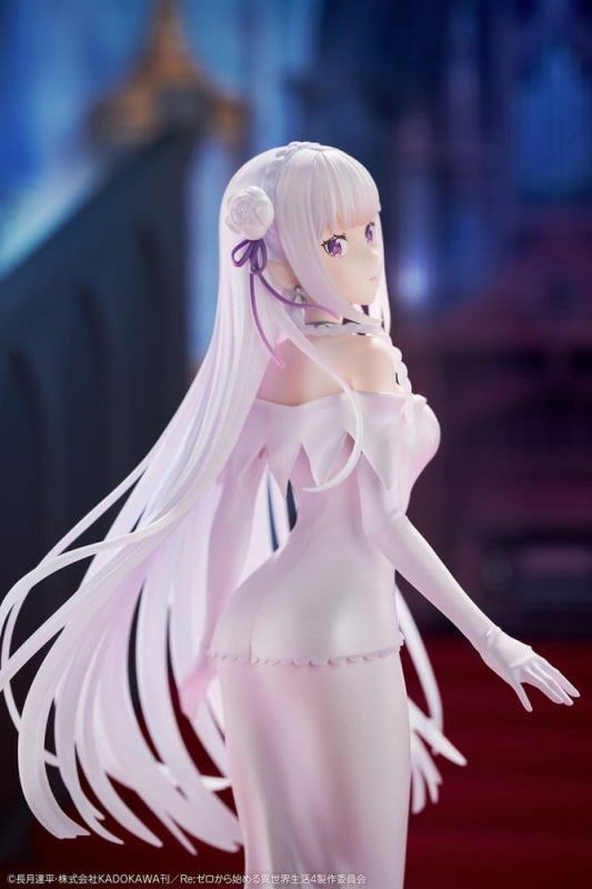 Re:ZERO -Starting Life in Another World- PVC Figure 1/7 Emilia Wedding dress Ver. 24 cm 14