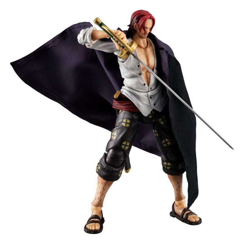 One Piece Variable Action Heroes Action Figure Red-haired Shanks Ver. 1.5 19 cm 2