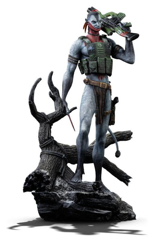 Avatar 3: Fire and Ash Art Scale Statue 1/10 Miles Quaritch 36 cm 5