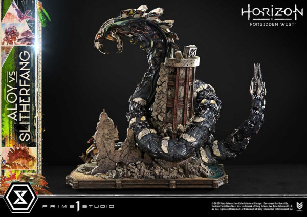 Horizon Forbidden West Ultimate Diorama Masterline Series Statue Aloy vs. The Slitherfang 82 cm 5
