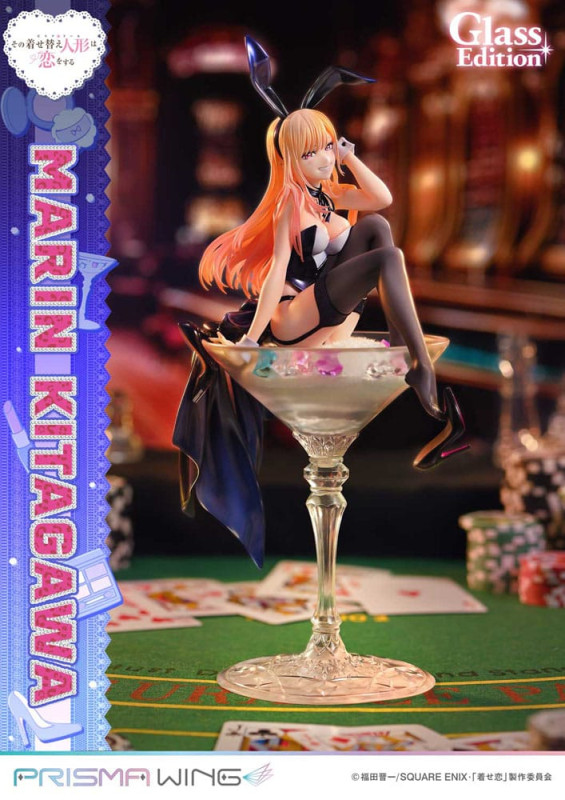 My Dress-Up Darling Prisma Wing PVC Statue 1/7 Marin Kitagawa Glass Edition 29 cm 2