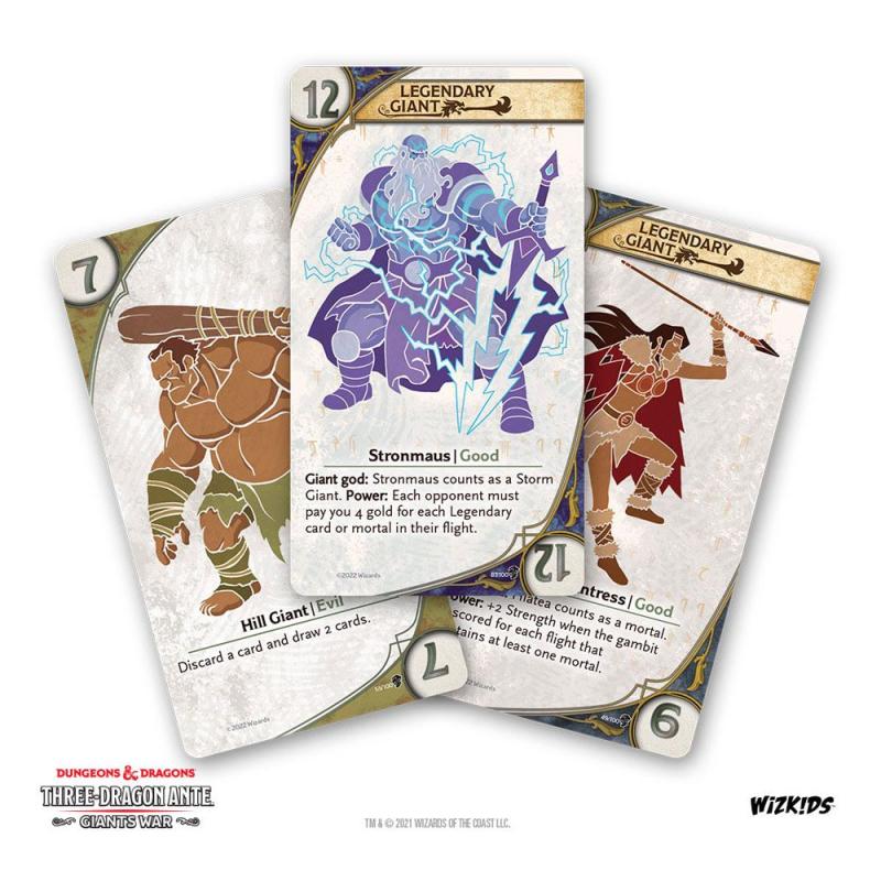 Dungeons & Dragons Card Game Expansion Three-Dragon Ante: Giants War *English Version*