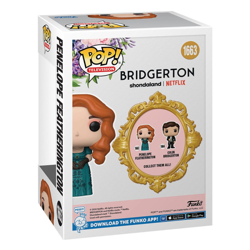 Bridgerton POP! TV Vinyl Figures Penelope with Chase 9 cm Assortment (6) 2