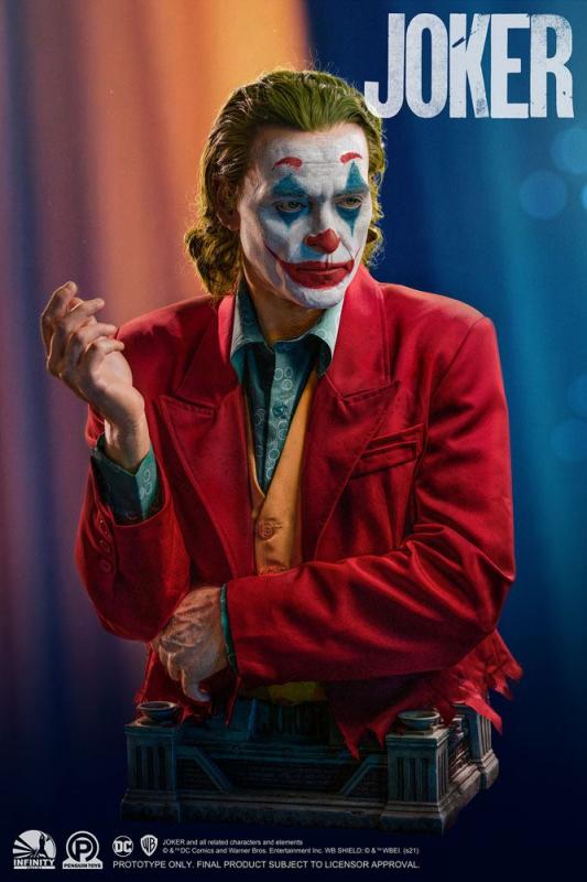 Joker: Arthur Fleck 82 cm Life-Size Bust - Infinity Studio