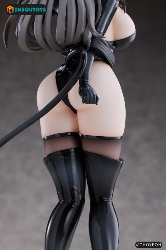 K Pring Original Character Statue 1/6 Cat Woman Happy-chan Different Color Edition 27 cm 13