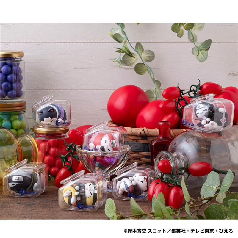 Naruto Shippuden Mega Cat Project Nyaruto! Trading Figures Good Night Nyaruto! 3 cm Assortment (8) 9