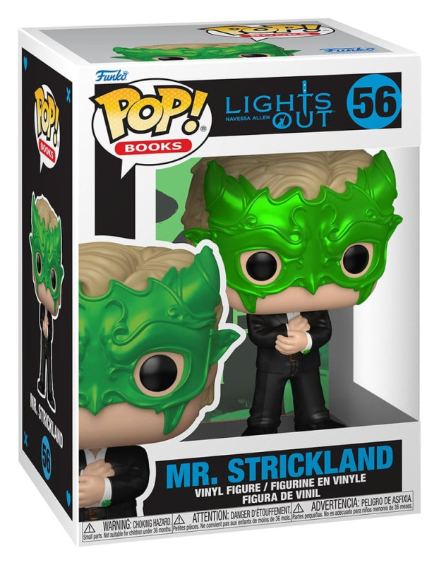 Into the Darkness POP! Books Vinyl Figure Mr. Strickland 9 cm 1