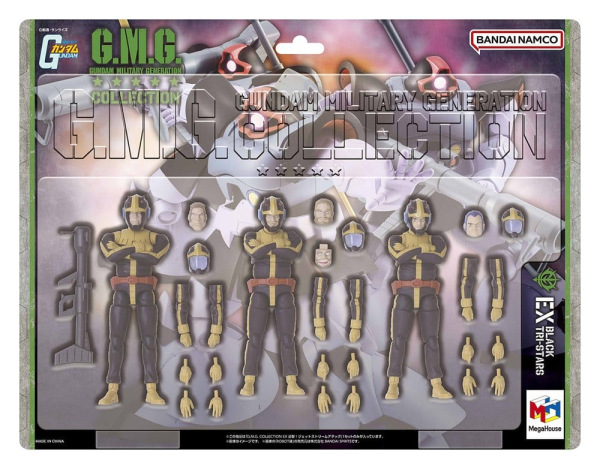 Mobile Suit Gundam G.M.G. Collection 3-Pack Action Figures Principality of Zeon Jet Stream Attack 10 3