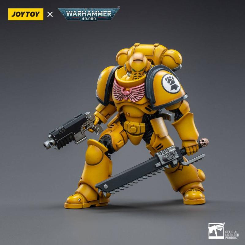 Warhammer 40k: Imperial Fists Intercessors 1/18 Action Figure - Joy Toy (CN)