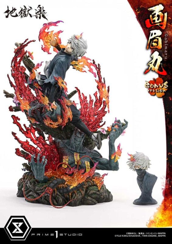 Hell´s Paradise Ultimate Premium Masterline Series Statue 1/4 Gabimaru Bonus Version 62 cm 11