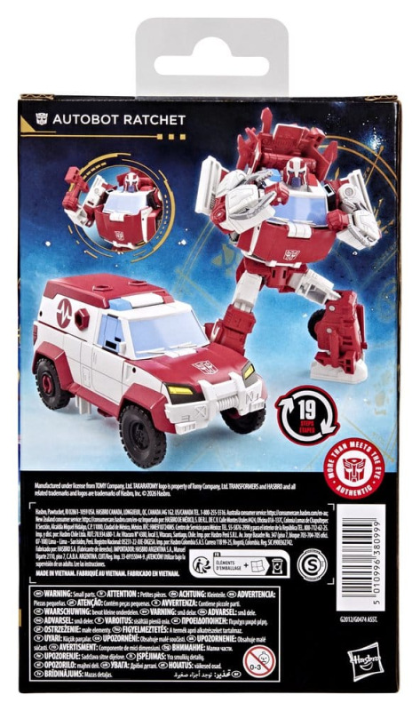Transformers Age of the Primes Deluxe Class Action Figure Autobot Ratchet 15 cm 1