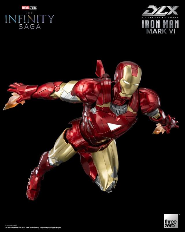 Infinity Saga DLX Action Figure 1/12 Iron Man Mark 6 17 cm 9