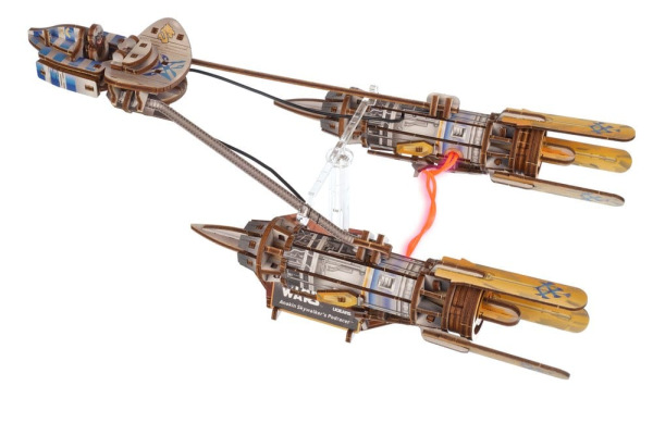 Star Wars 3D Wooden Puzzle Anakin Skywalker's Podracer 4