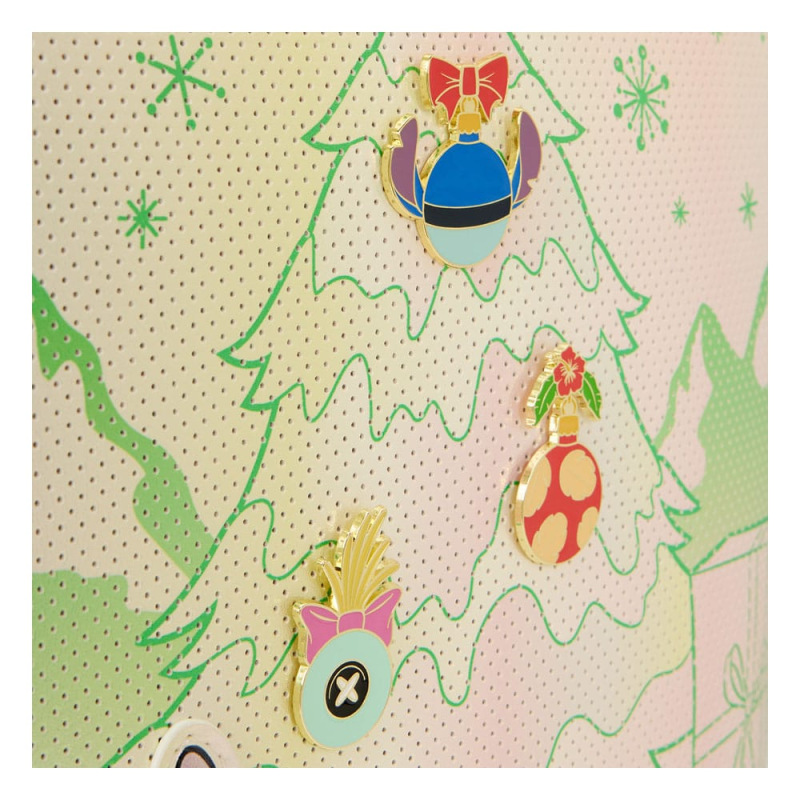 Disney by Loungefly Canvas Tote Lilo&Stitch Holiday 4