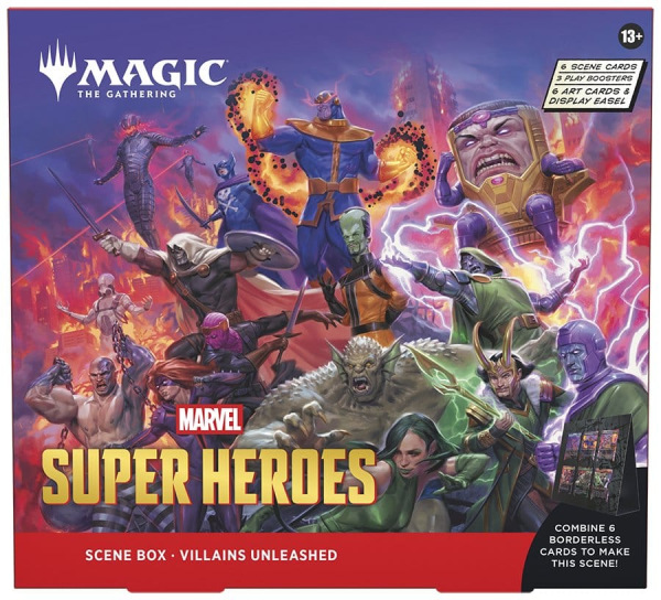 Magic the Gathering Marvel Super Heroes Scene Box Display (4) english 5