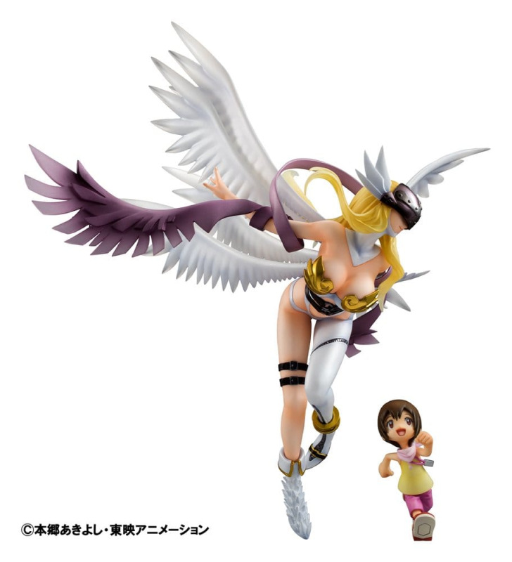 Digimon Adventure Precious G.E.M. Series PVC Statue Angewomon & Hikari Yagami 22 cm 6