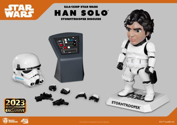 Star Wars: Han Solo (Stormtrooper Disguise) 17 cm Egg Attack Statue - BKT