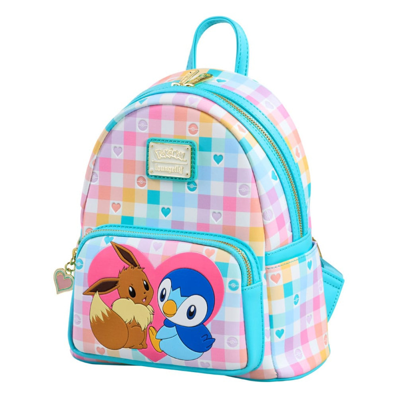 Pokémon by Loungefly Mini Backpack Piplup and Eevee 1