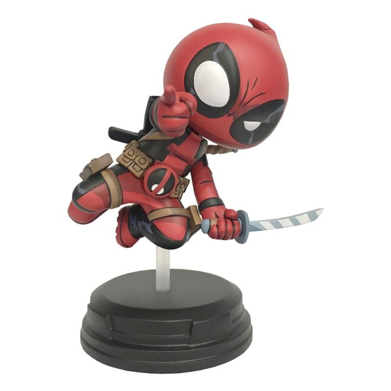 Marvel Animated Statue Deadpool (Jumping) 18 cm 1