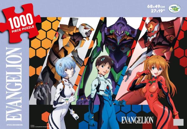 Neon Genesis Evangelion Puzzle Characters (1000 pieces)