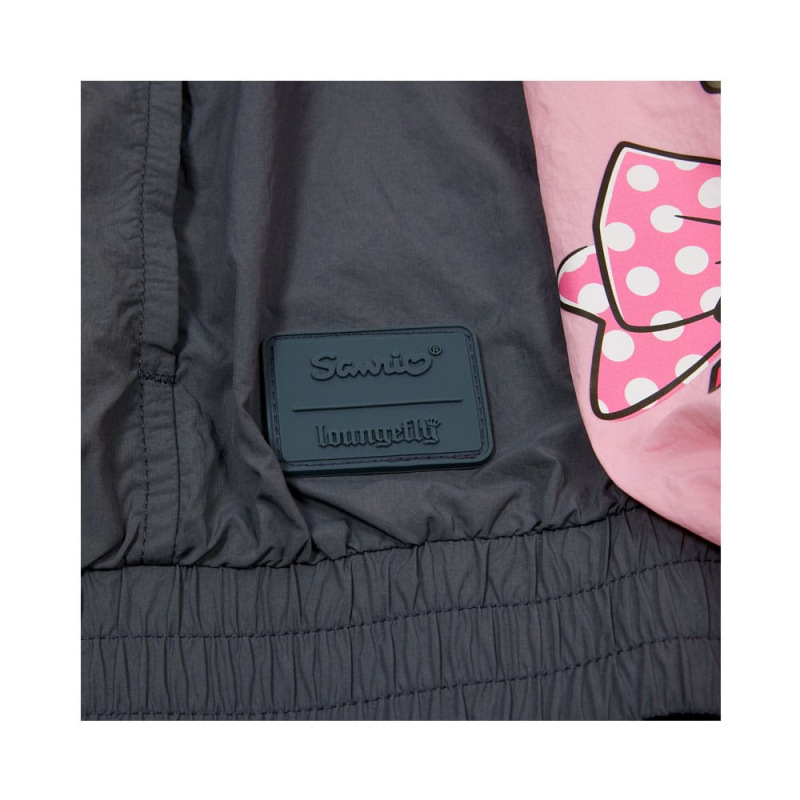Sanrio by Loungefly Windbreaker Jacket My Melody and Kuromi Size XL 6