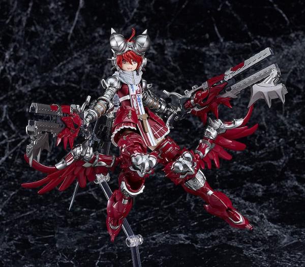 Godz Order Plastic Model Kit PLAMAX GO-03 Godwing Dragon Knight Ren Firedragon 17 cm 1