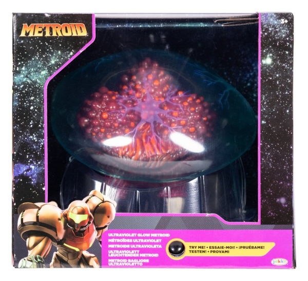 World of Nintendo Metroid Prime Actionfigure Metroid Ultraviolet Glow 15 cm 1