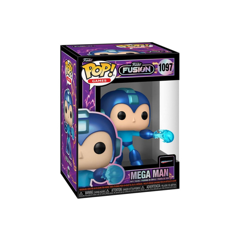 Funko Fusion POP! Games Vinyl Figures Mega Man w/CH 9 cm Assortment (6) 2