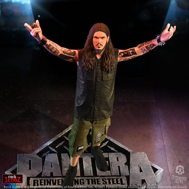 Pantera Rock Iconz Statue Philip Anselmo (Reinventing the Steel) 22 cm 3