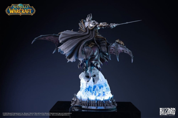 Warcraft Statue The Lich King & Invincible 36 cm 11