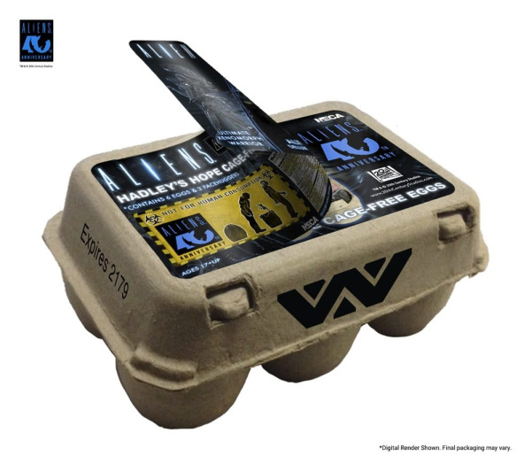 Aliens 6-Pack Accessory Pack Carton of Alien Eggs (40th Anniversary) 9