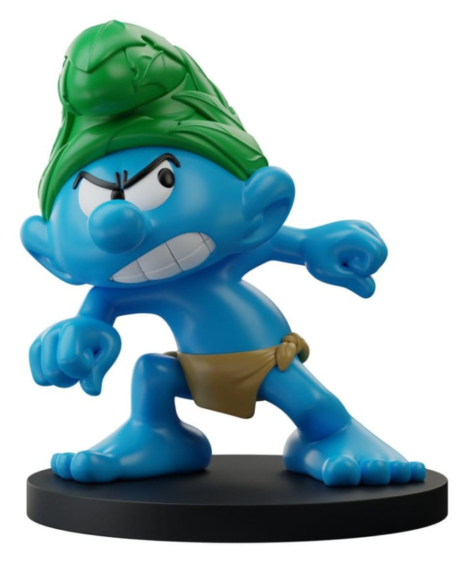 The Smurfs Statue Wild Smurf 10 cm 2