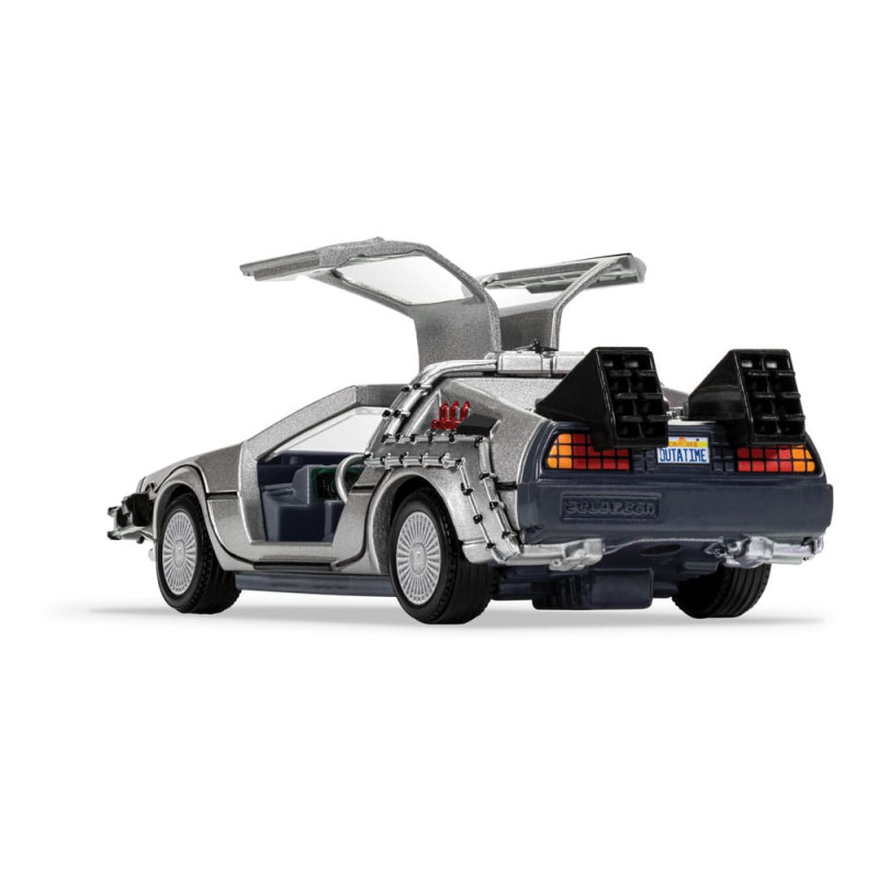 Back to the Future Diecast Model 1/36 DeLorean and Doc Brown Figure 2