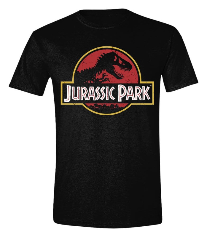 Jurassic Park T-Shirt Vintage Logo Size XL