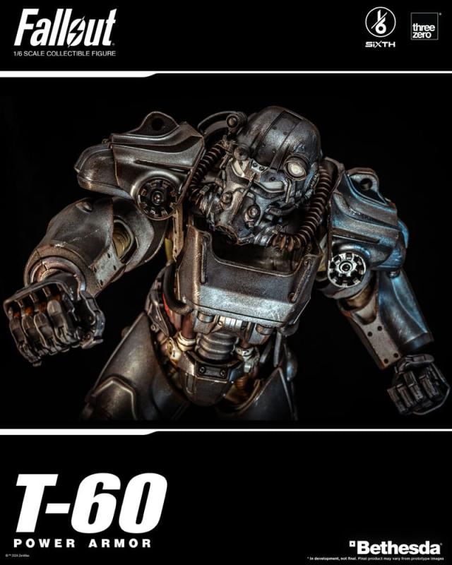 Fallout FigZero Action Figure 1/6 T-60 Power Armor 37 cm