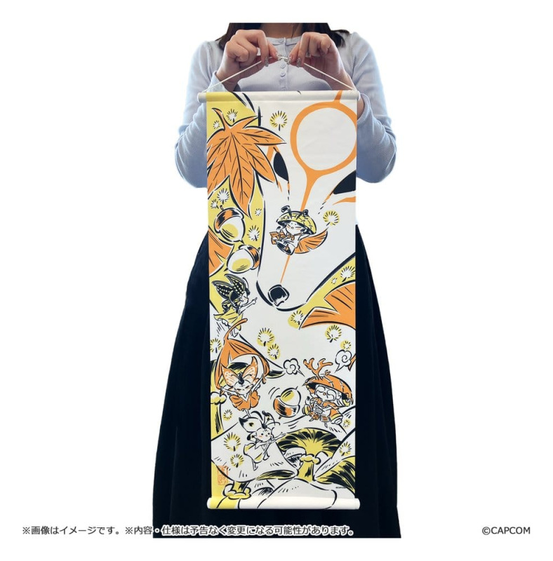Okami 20th Anniversary Reprint Art Project Tapestry Autumn 74 x 28 x 2 cm 2