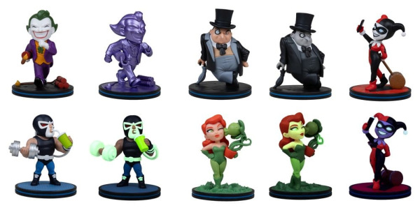 DC Comics QMx Q-Fig Mini Figures assortment (10)