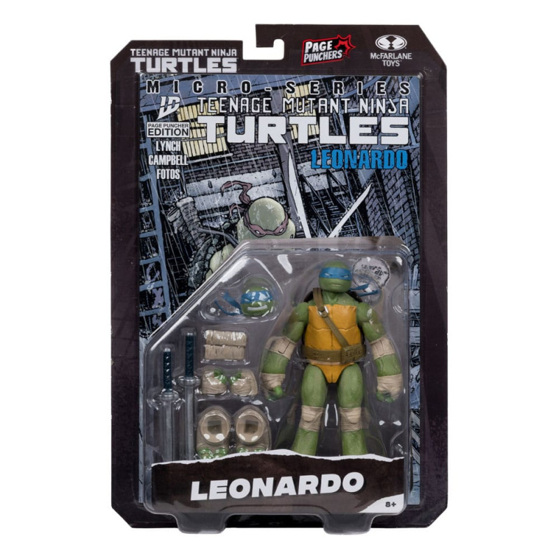 Teenage Mutant Ninja Turtles Page Punchers Action Figure Leonardo 13 cm 7