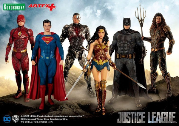 Justice League Movie ARTFX+ Statue 1/10 Cyborg 20 cm 3