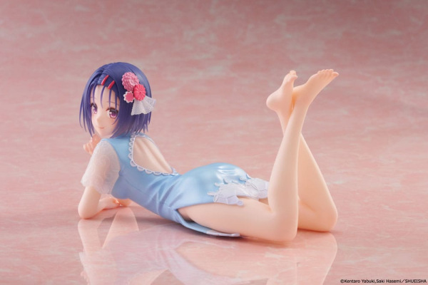 To Love-Ru Darkness PVC Statue Desktop Cute Figure Haruna Sairenji (China Dress Ver.) 13 cm 2