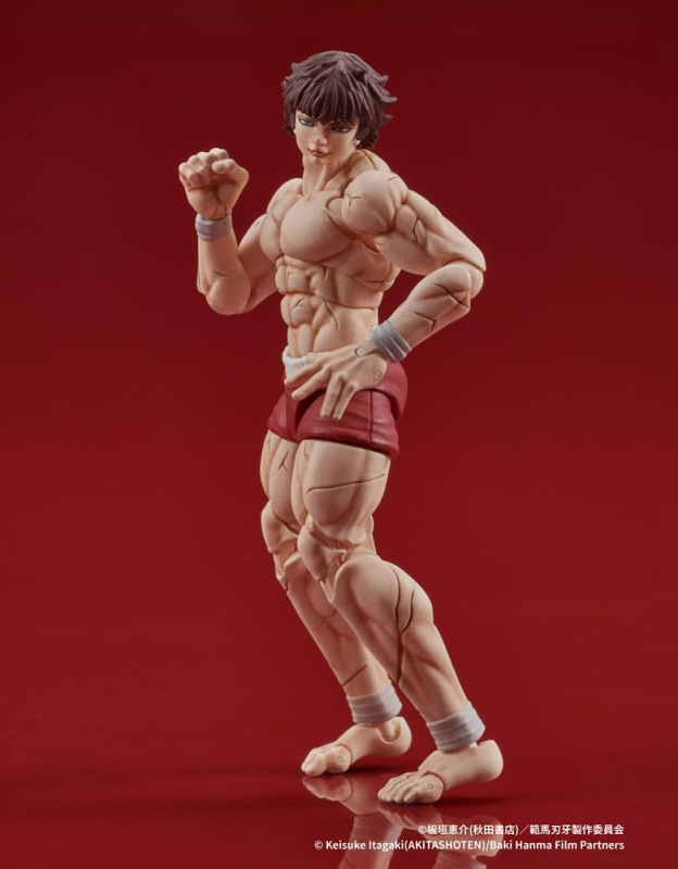 Baki Hanma Digaction Action Figure Baki Hanma 7 cm 5