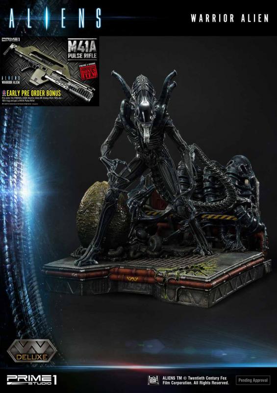 Aliens: Warrior Alien - Premium Masterline Statue Deluxe Bonus Version 67 cm - Prime 1