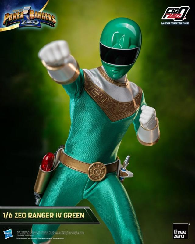 Power Rangers Zeo FigZero Action Figure 1/6 Ranger IV Green 30 cm 3